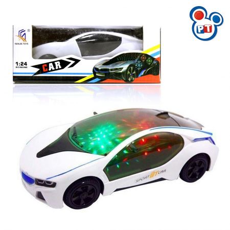 سيارة إضاءة ثلاثية الأبعاد 3d light